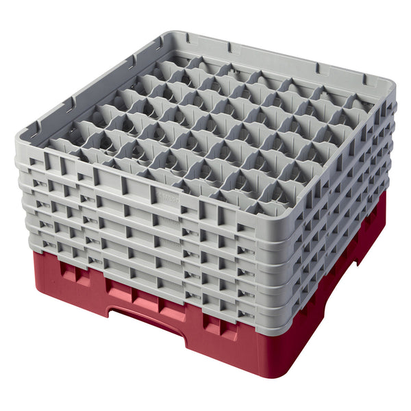 H257 mm Cranberry Camrack mit 49 Fächern