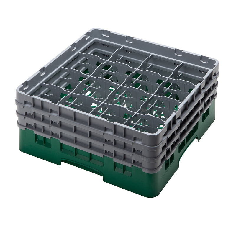 H174mm Green 16 Compartment Camrack