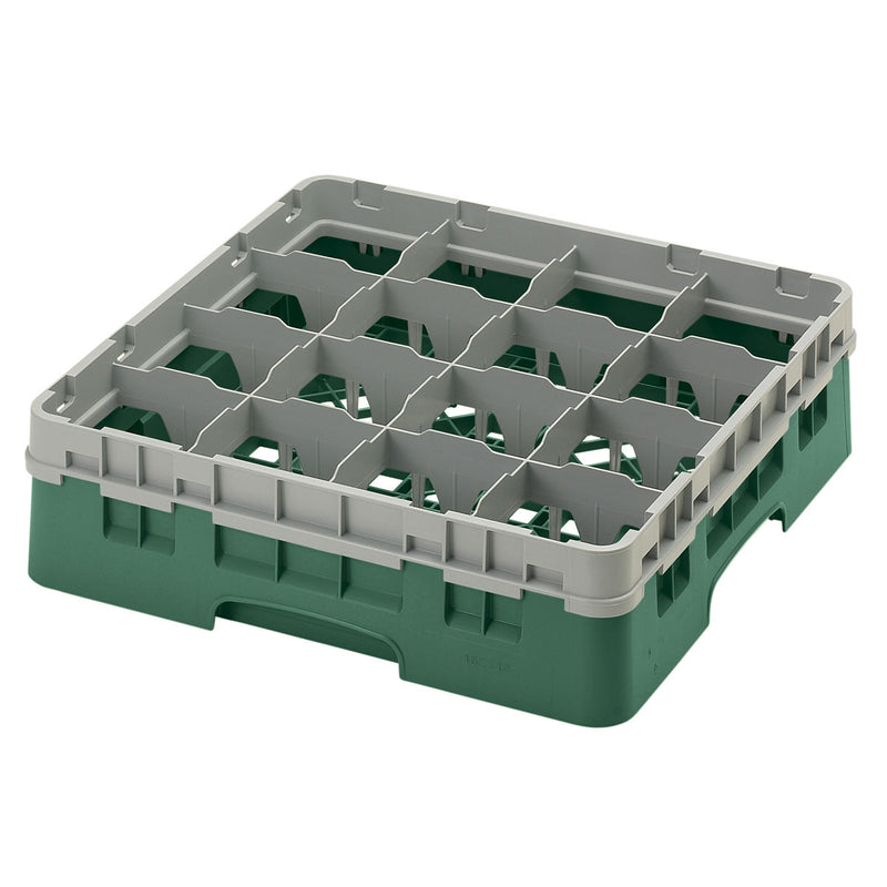 H92mm Green 16 Compartment Camrack