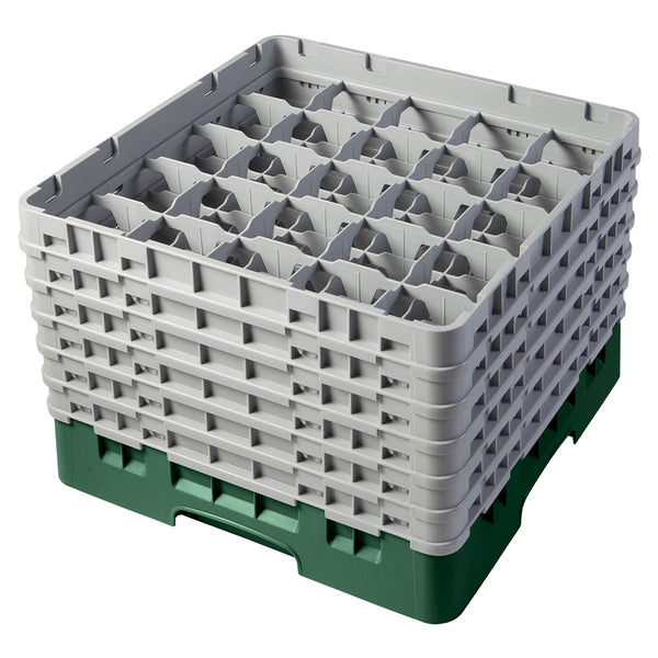 H279mm Green 25 Compartment Camrack