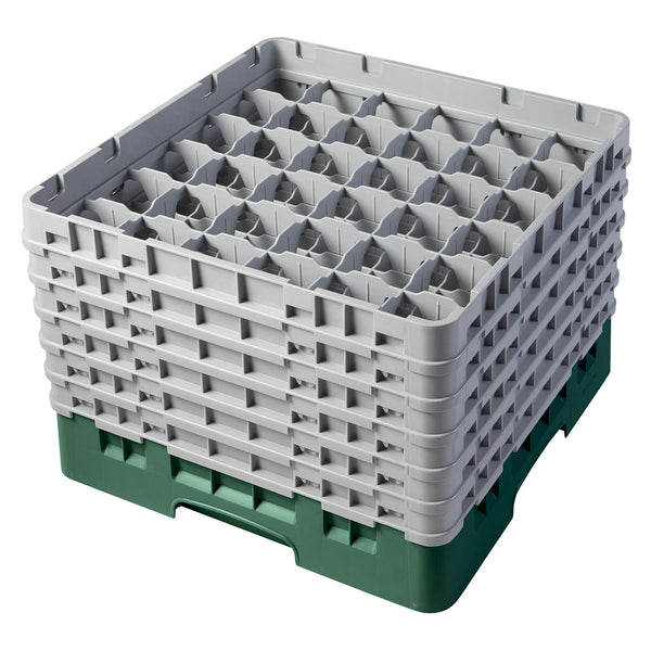 H298mm Green 36 Compartment Camrack