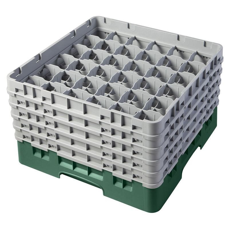 H279mm Green 36 Compartment Camrack