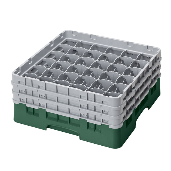 H174mm Green 36 Compartment Camrack