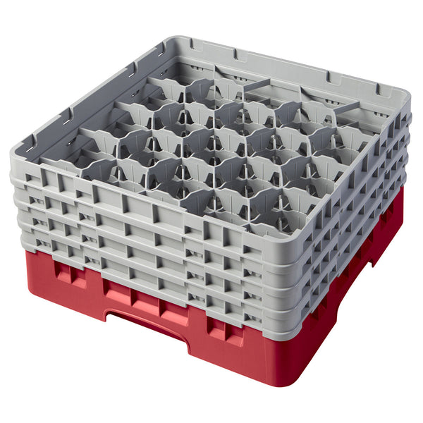 H215mm Red 20 Compartment Camrack