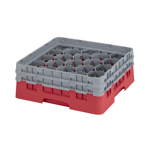 H133mm Red 20 Compartment Camrack