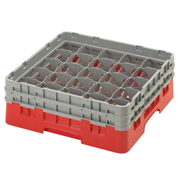 H133mm Red 25 Compartment Camrack