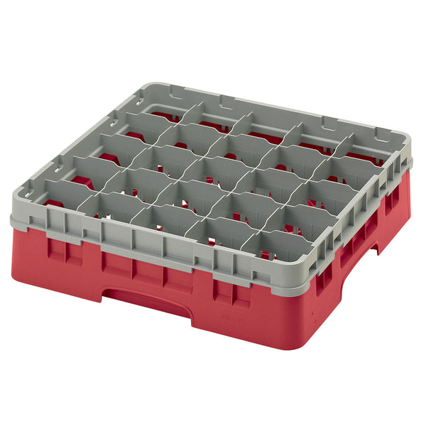 H114mm Red 25 Compartment Camrack