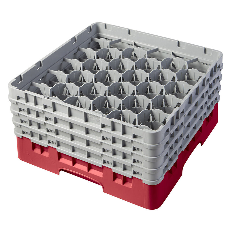 H215mm Red 30 Compartment Camrack