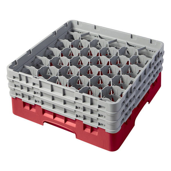 H174mm Red 30 Compartment Camrack