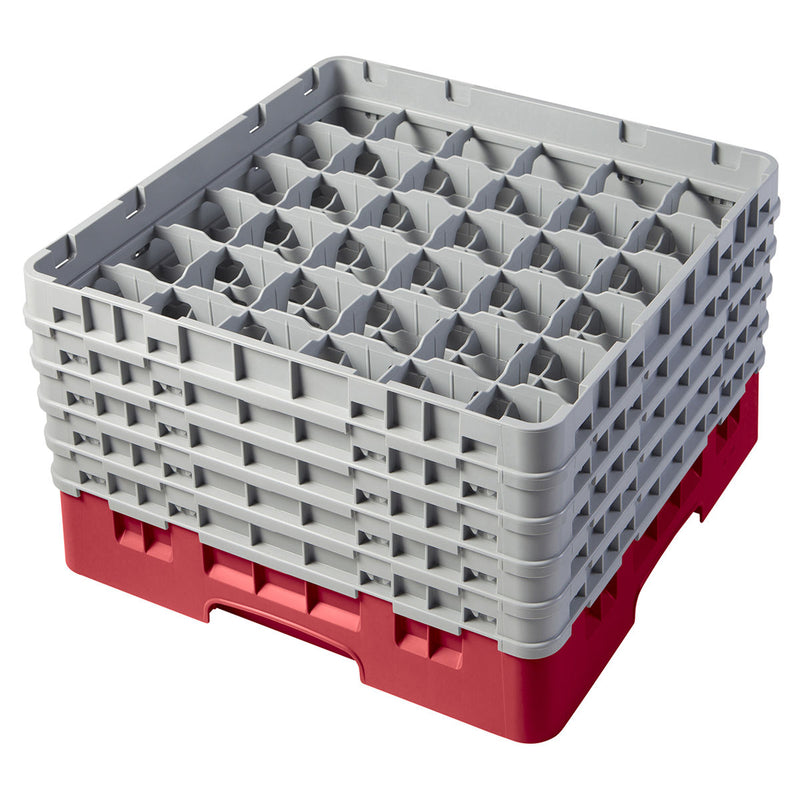 H279mm Red 36 Compartment Camrack