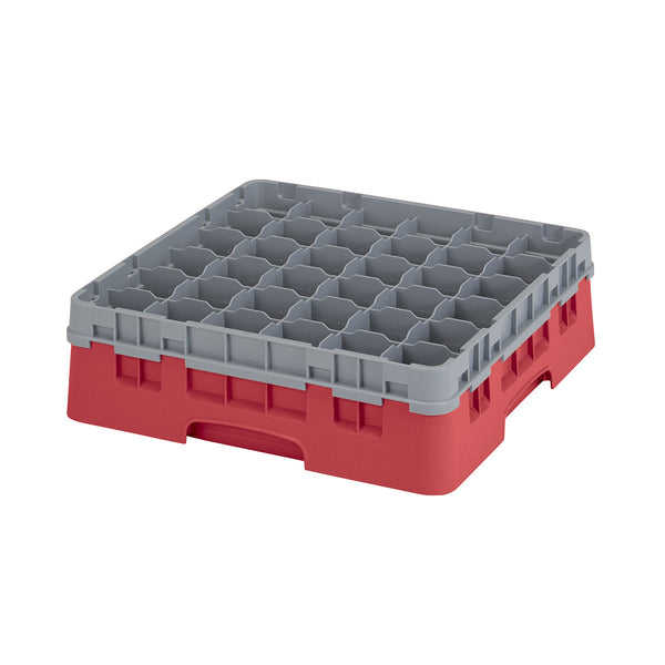 H114mm Red 36 Compartment Camrack