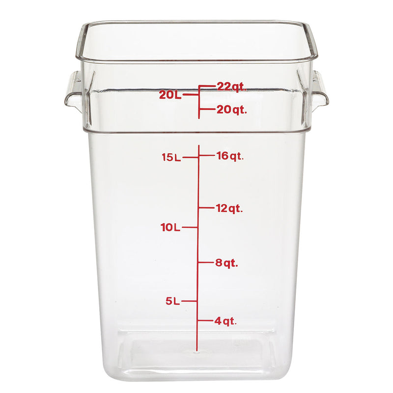 Cambro 20.8L Camwear CamSquare