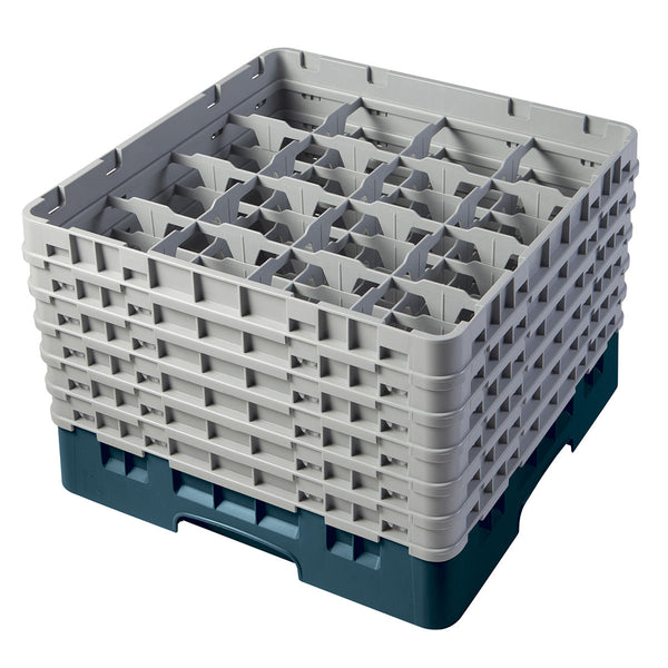 H298mm Teal 16 Compartment Camrack