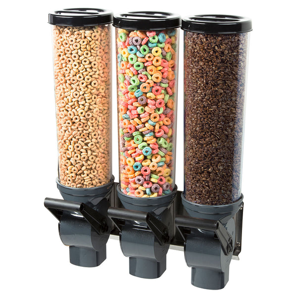 3-Liter-CerealServ™-Spender mit dreifacher Wandmontage