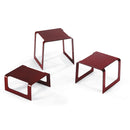 Dazzle Red Square Bent Buffet Riser Set