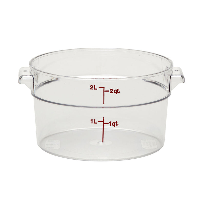 1.9L Camwear Round Polycarbonate Food Storage Container