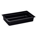 100mm Deep High Heat 1/1 GN Pan Black
