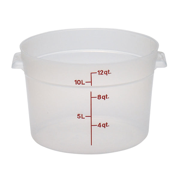 11.4L Translucent Round Food Storage Container