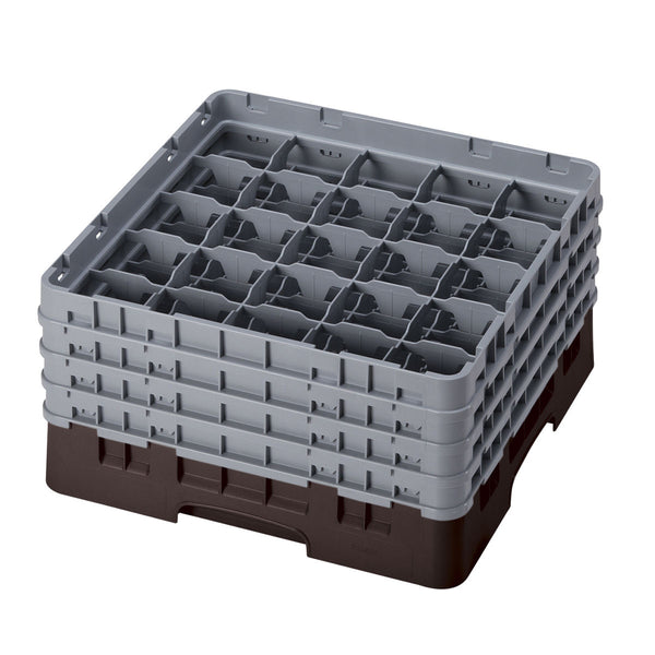 H238mm Brown 25 Compartment Camrack