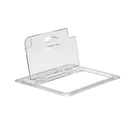 Cambro Clear 1/2 GN gekerbter Klappdeckel 