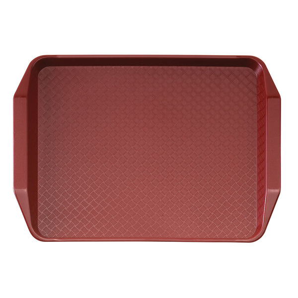 Cambro Cranberry Fast Food Tablett mit Griffen 410 x 300 mm