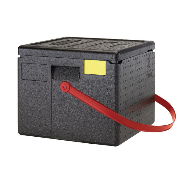 Cambro GoBox™ Top Loading 4 Pizza Red Strap 