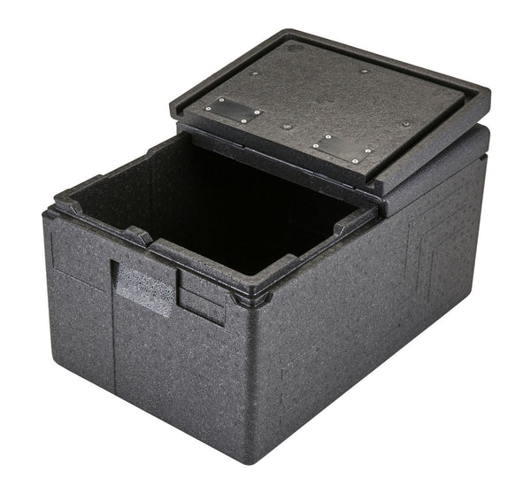 Cambro GoBox™ Toplader-Lebensmittelbox mit aufklappbarem Klappdeckel 