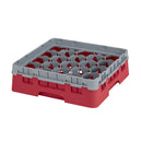 H114mm Cranberry 20 Compartment Camrack