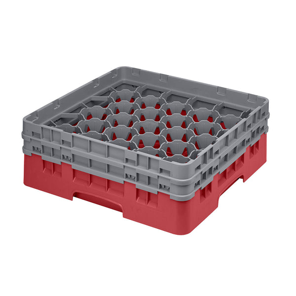 H133mm Red 30 Compartment Camrack