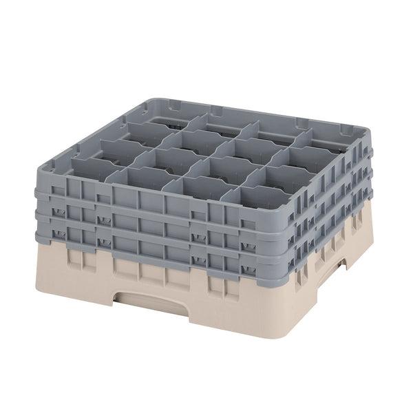 H174mm Beige 16 Compartment Camrack