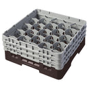 H196mm Brown 20 Compartment Camrack