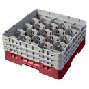 H196mm Cranberry 20 Compartment Camrack