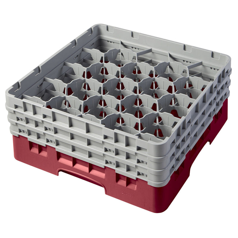 H196 mm Cranberry Camrack mit 20 Fächern