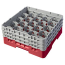 H196mm Red 20 Compartment Camrack