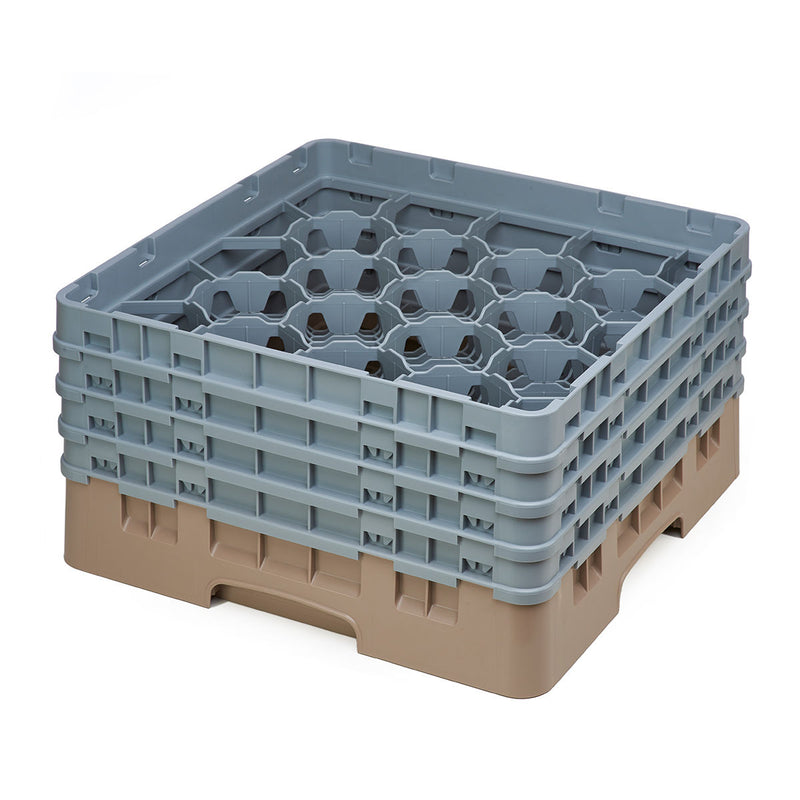 H238mm Beige Camrack mit 20 Fächern