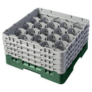 H238mm Green 20 Compartment Camrack