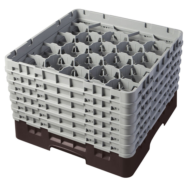H320mm Brown 20 Compartment Camrack