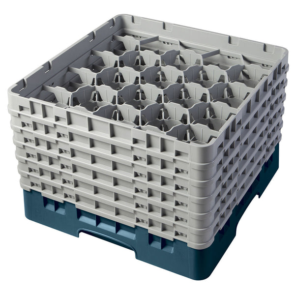 H320mm Teal 20 Compartment Camrack