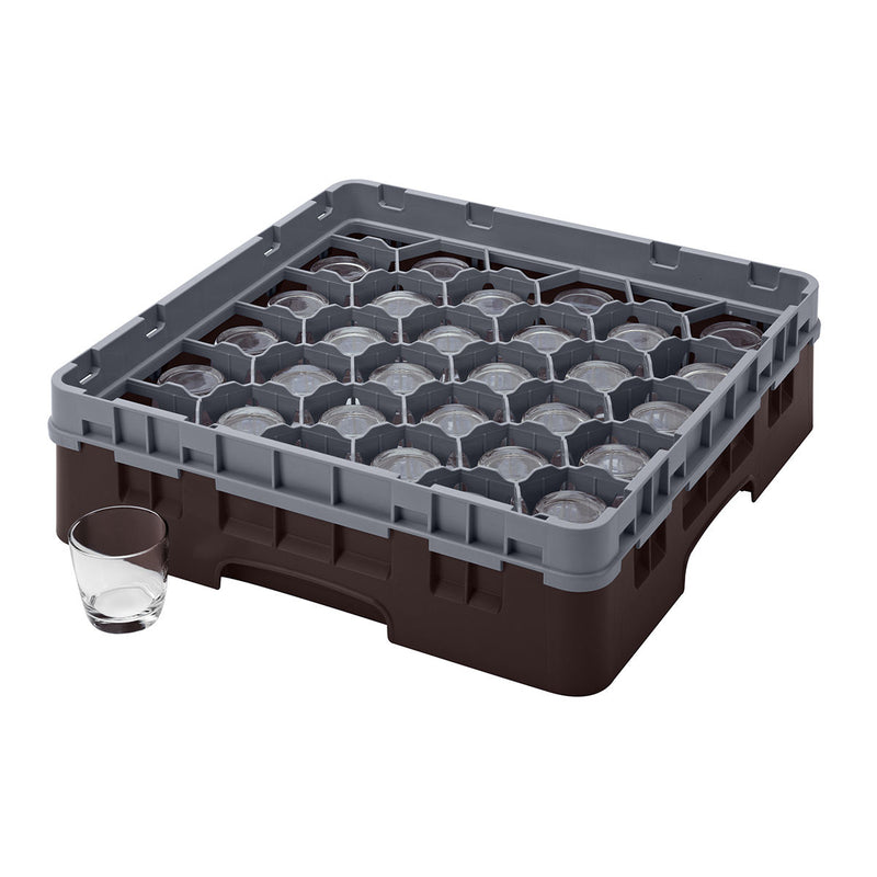 H92mm Brown 30 Compartment Camrack