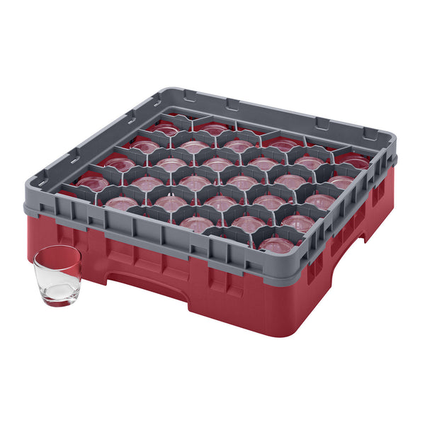 H92mm Cranberry 30 Compartment Camrack