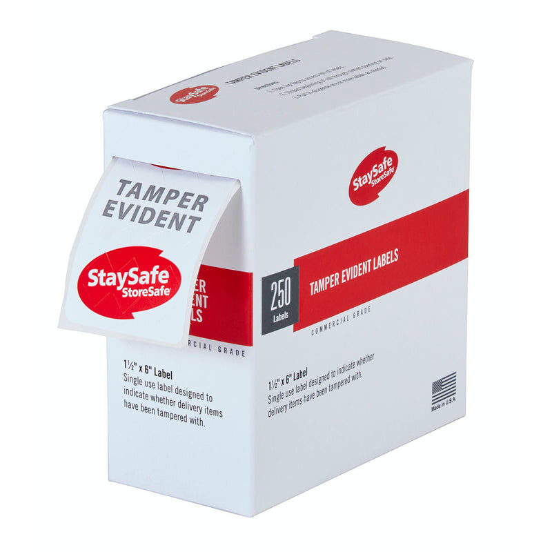 Tamper-Evident-Etiketten von Cambro 