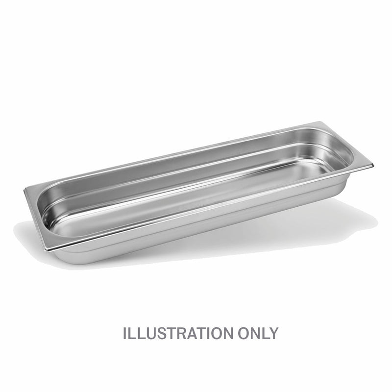 100mm Deep 2/4 Stainless Steel Gastronorm