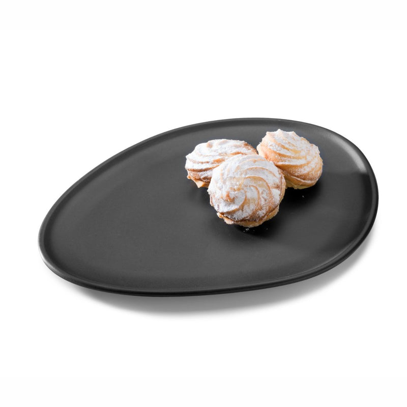 Black Serving Dish 22cm X 18.5cm