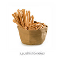 Schwarzer Brotkorb, 265 x 265 mm, 2 Stück