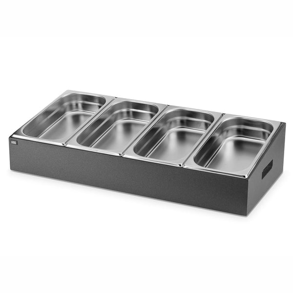 Black Cutlery Bin for Trolley