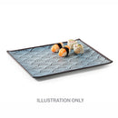 Rechteckiges 1/2 GN-Serviertablett Ocean aus Melamin