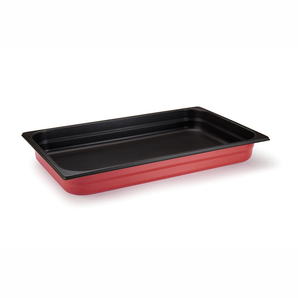 Red Non-Stick 1/1 GN Pan