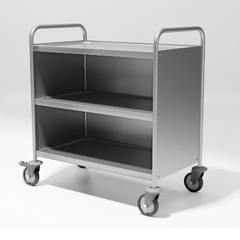 Sanitary Service Trolley with Sides