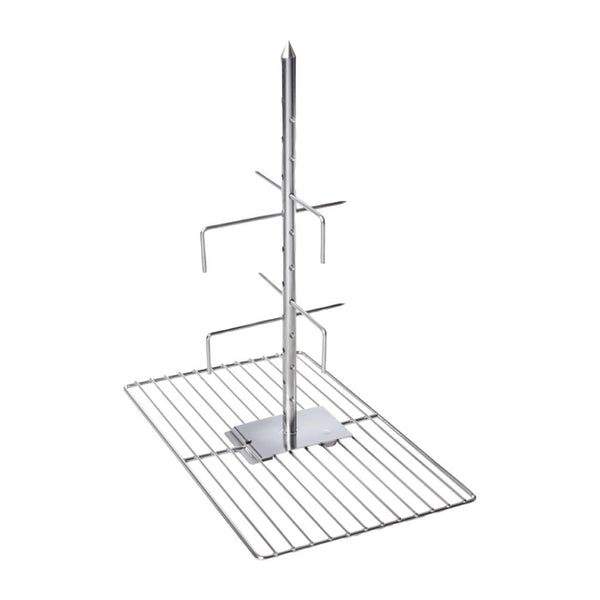 Rationaler Spieß für ganze Lämmer und Spanferkel