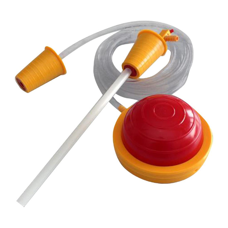 Rationale Fußpumpe zum Entkalken